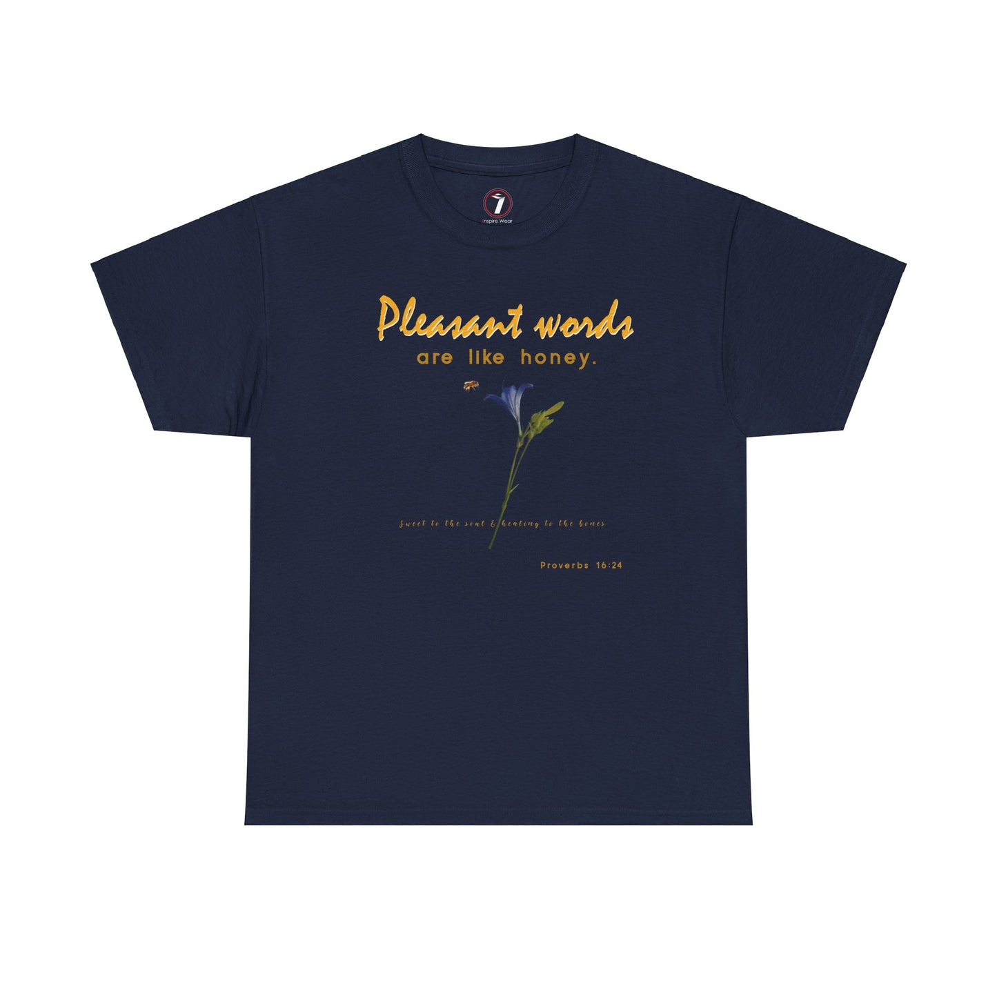 Pleasant Words Unisex Heavy Cotton Tee