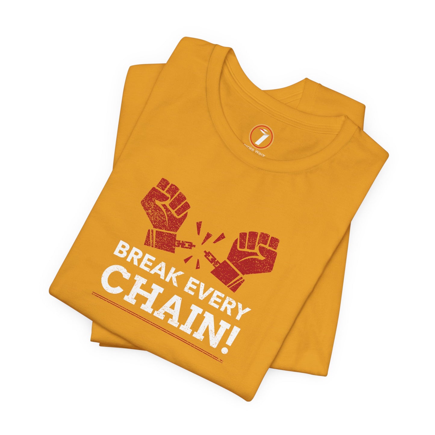 Break Every Chain Unisex Jersey Short Sleeve Tee