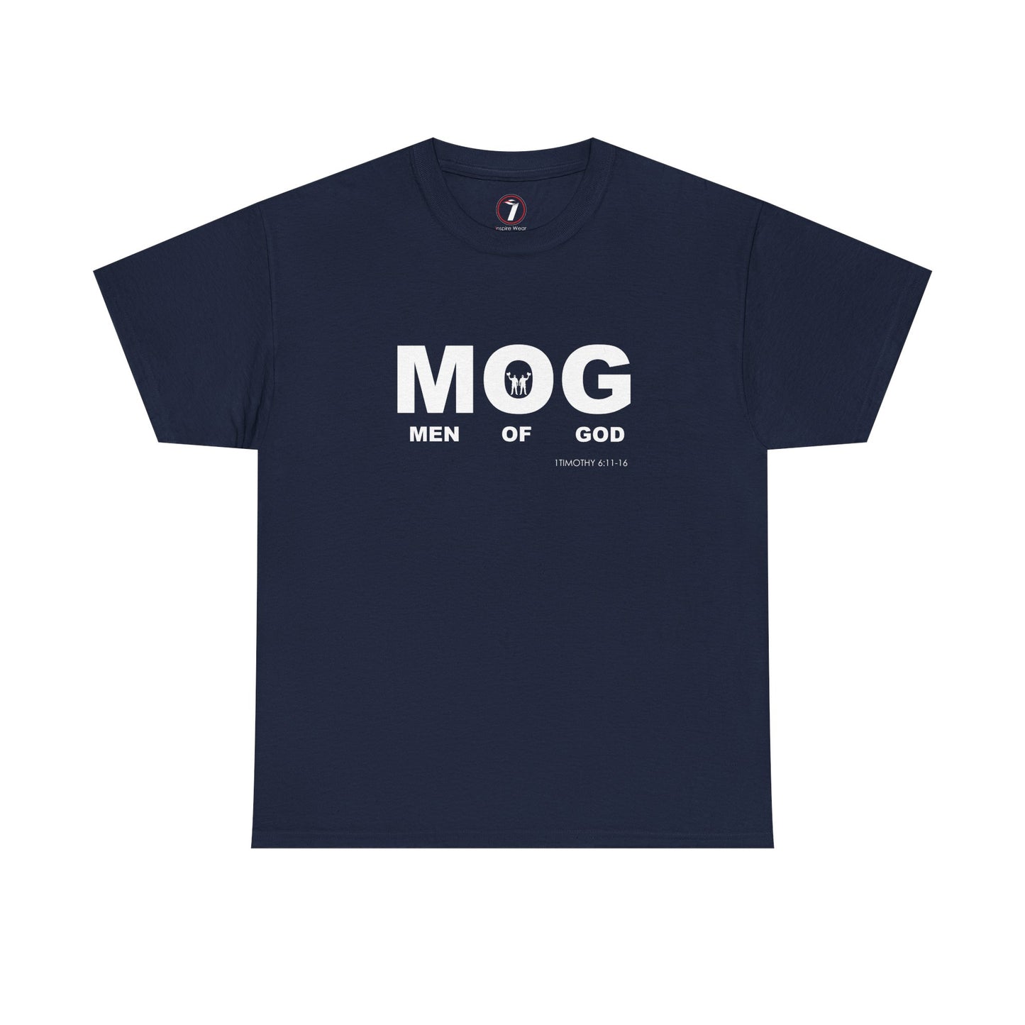 "MOG" Men of God Faith Based Graphic T-Shirt - Unisex Heavy Cotton Tee