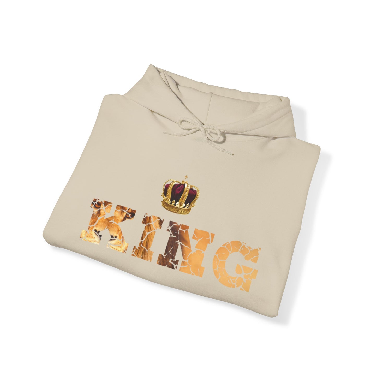 I Am King Unisex Heavy Blend™ Hooded Sweatshirt