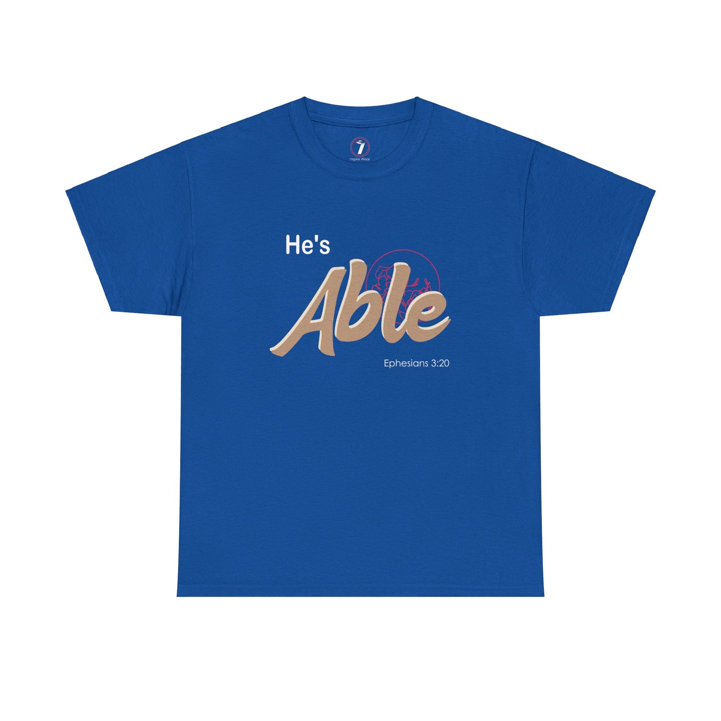 He's Able Unisex Heavy Cotton Tee