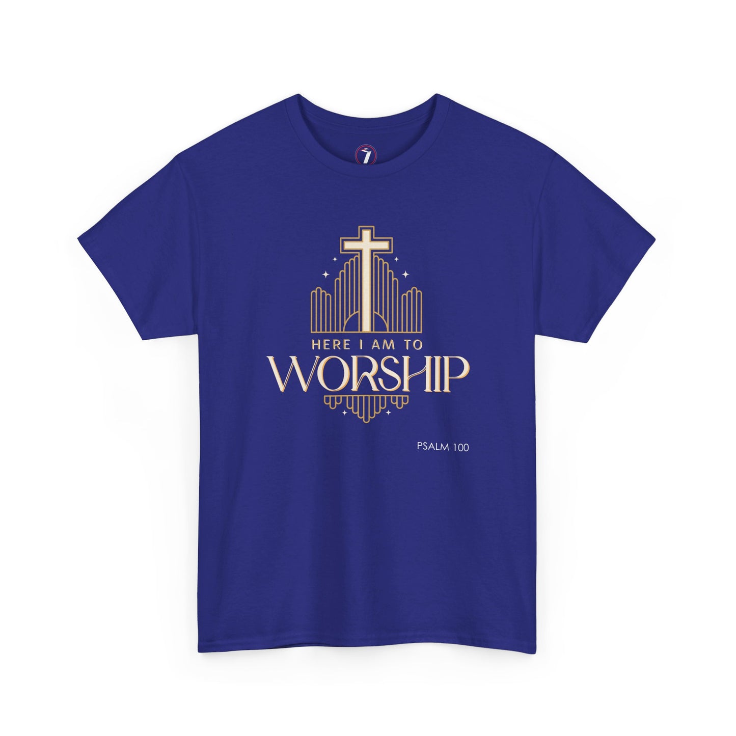 Here I am to Worship Unisex Heavy Cotton Tee