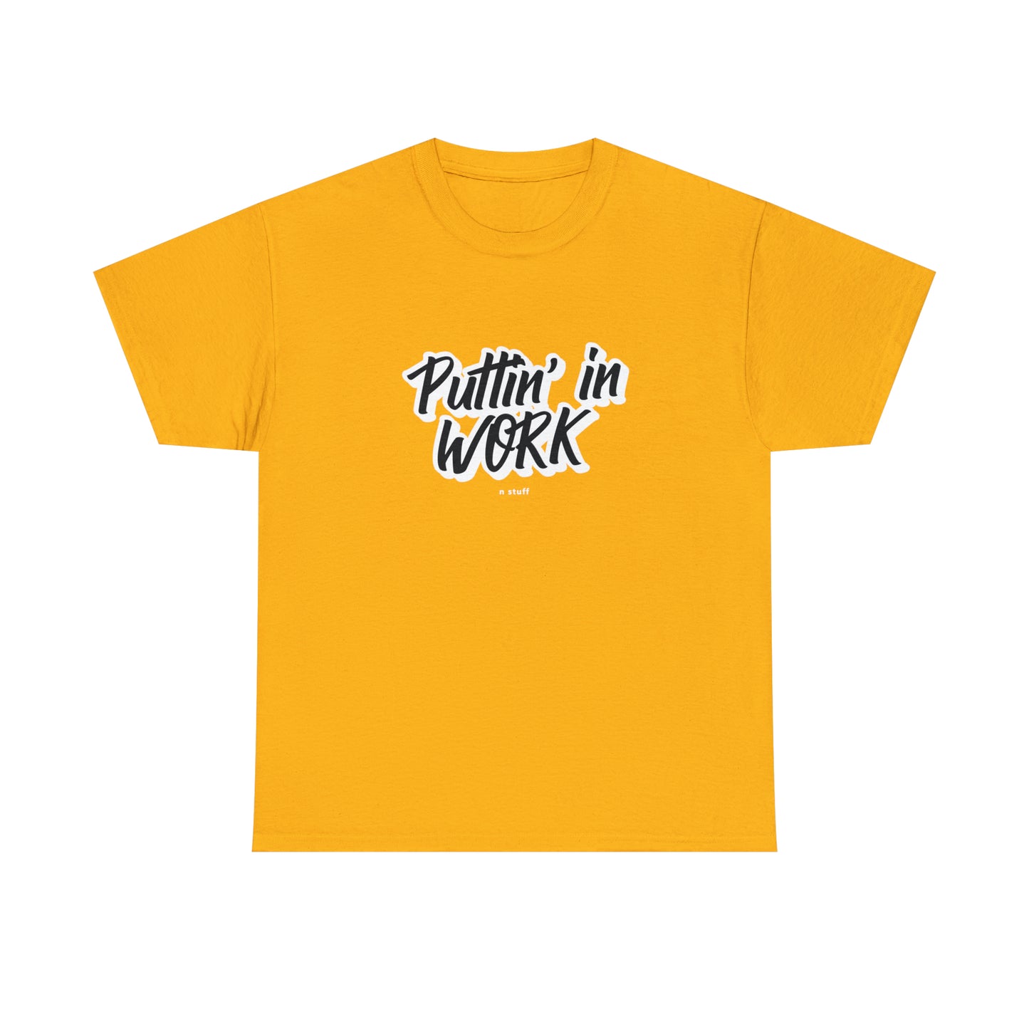 Puttin' in Work Unisex Heavy Cotton Tee