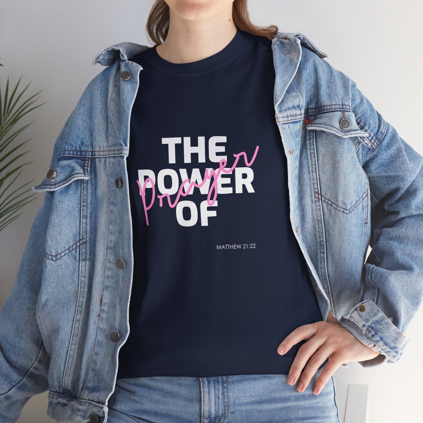 The Power of Prayer Unisex Heavy Cotton Tee