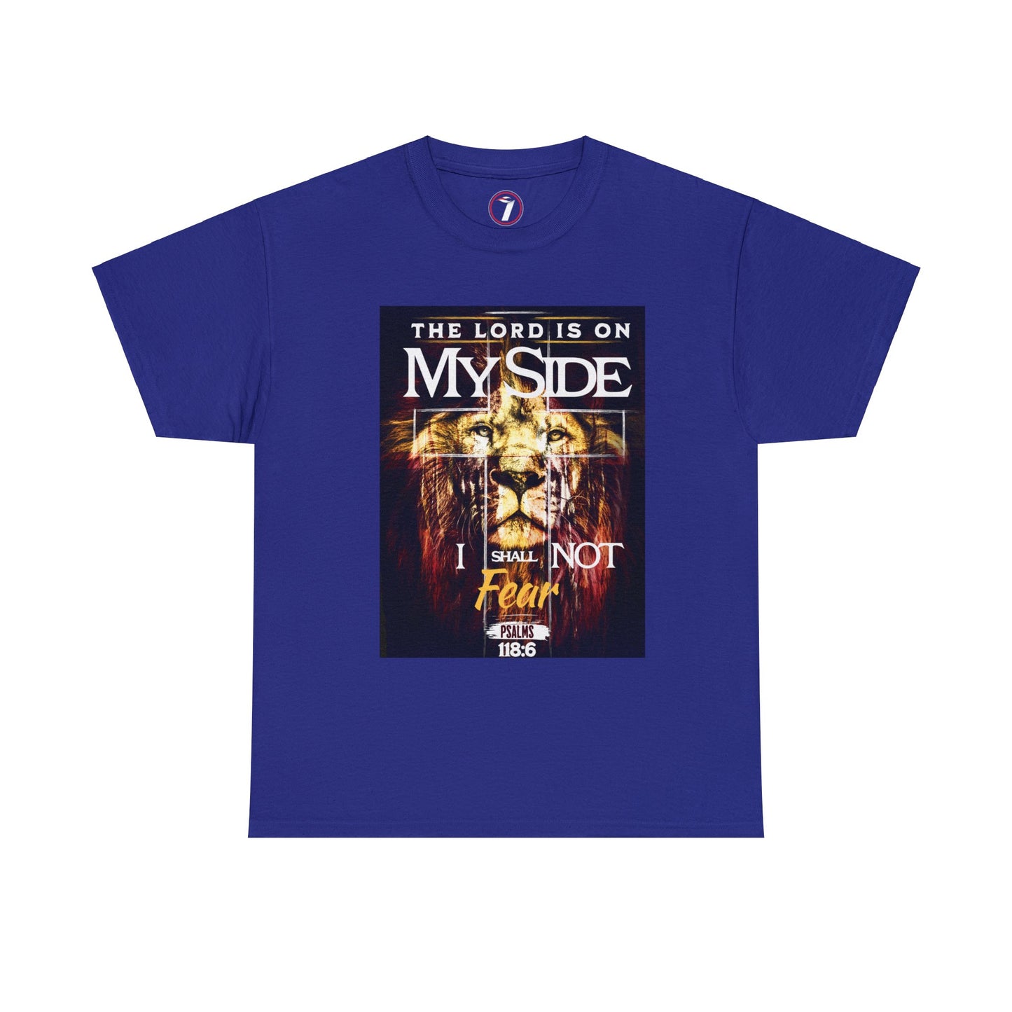 Lord on My Side Unisex Heavy Cotton Tee