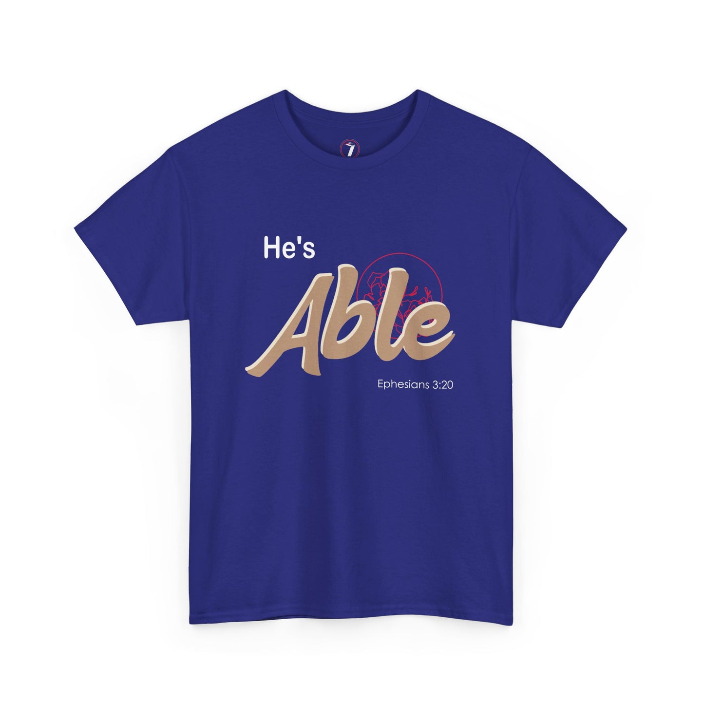 He's Able Unisex Heavy Cotton Tee