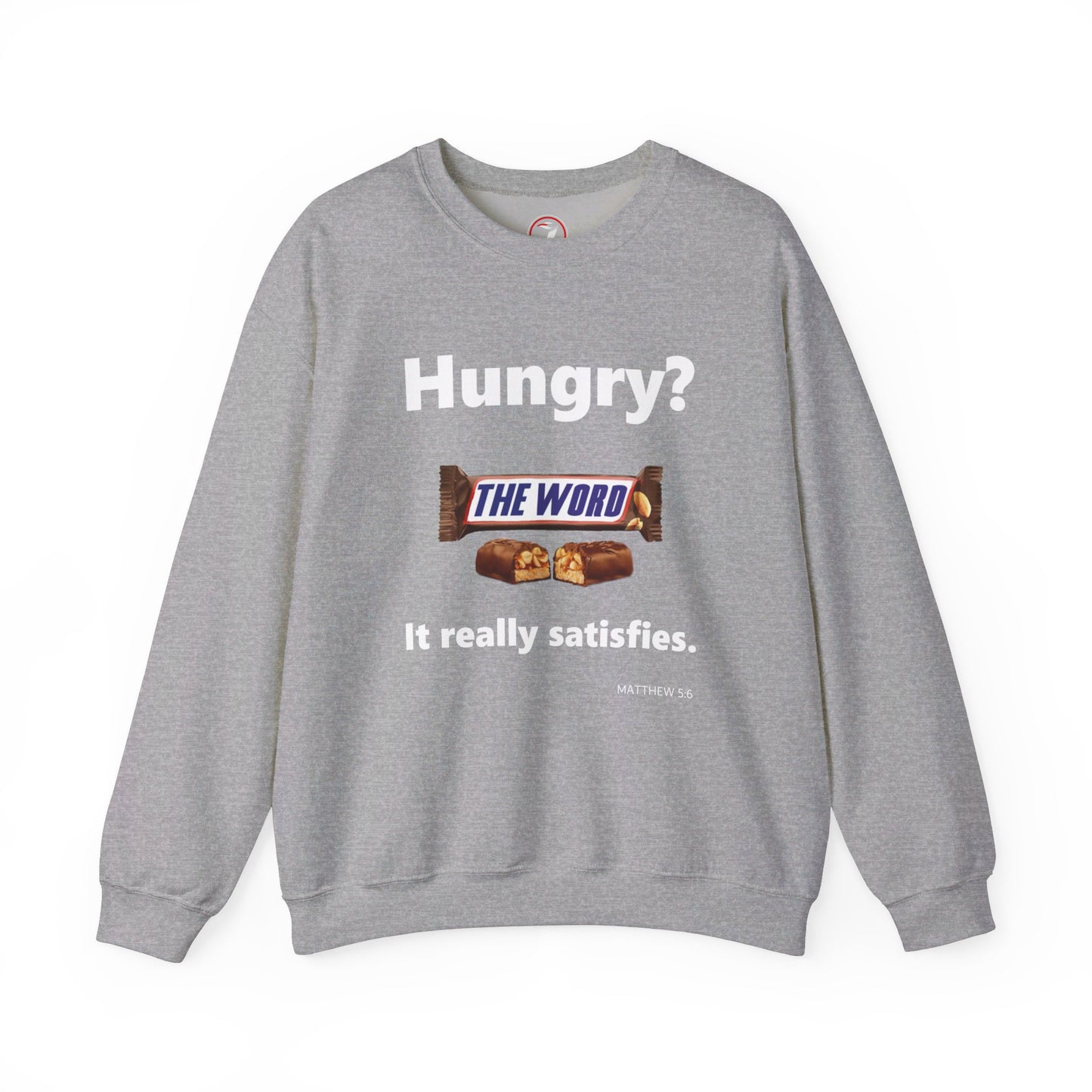 Hungry for the Word Unisex Heavy Blend™ Crewneck Sweatshirt