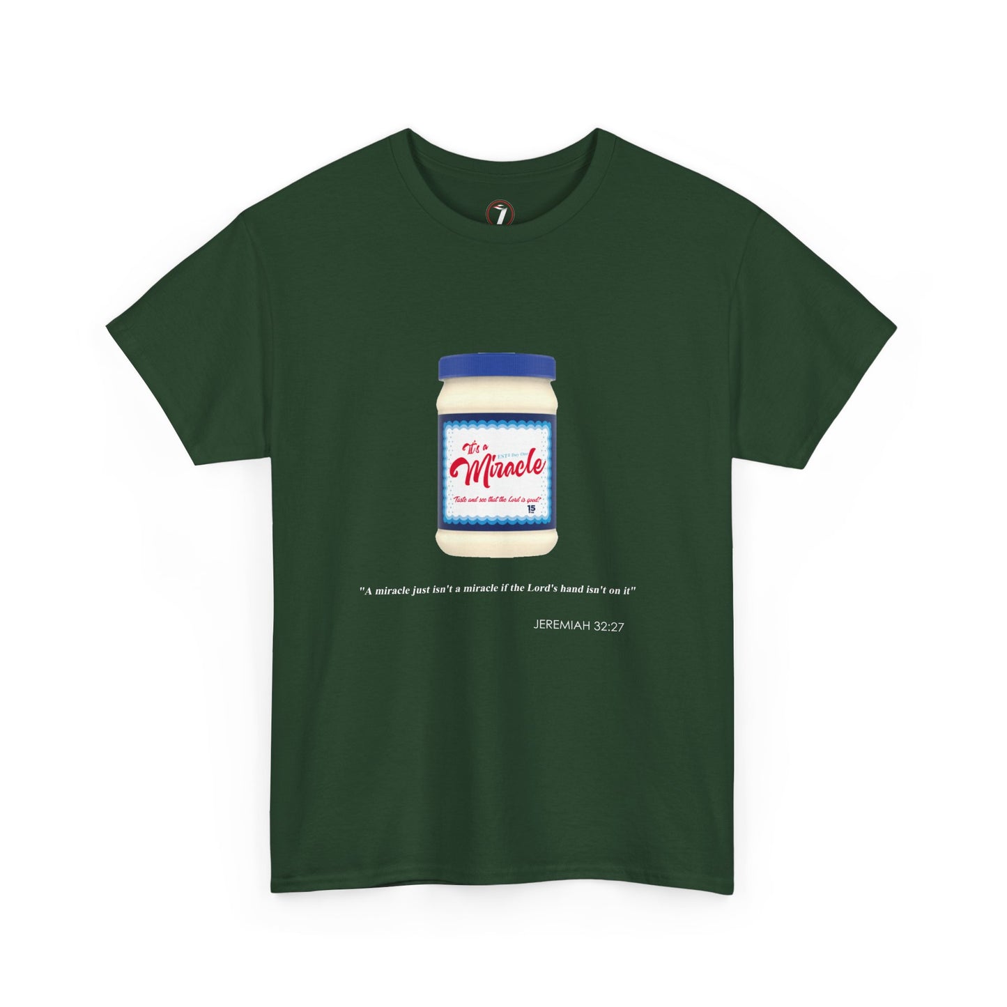It's a Miracle Inspirational Unisex Heavy Cotton Tee