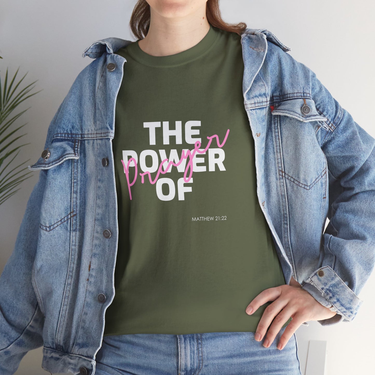 The Power of Prayer Unisex Heavy Cotton Tee