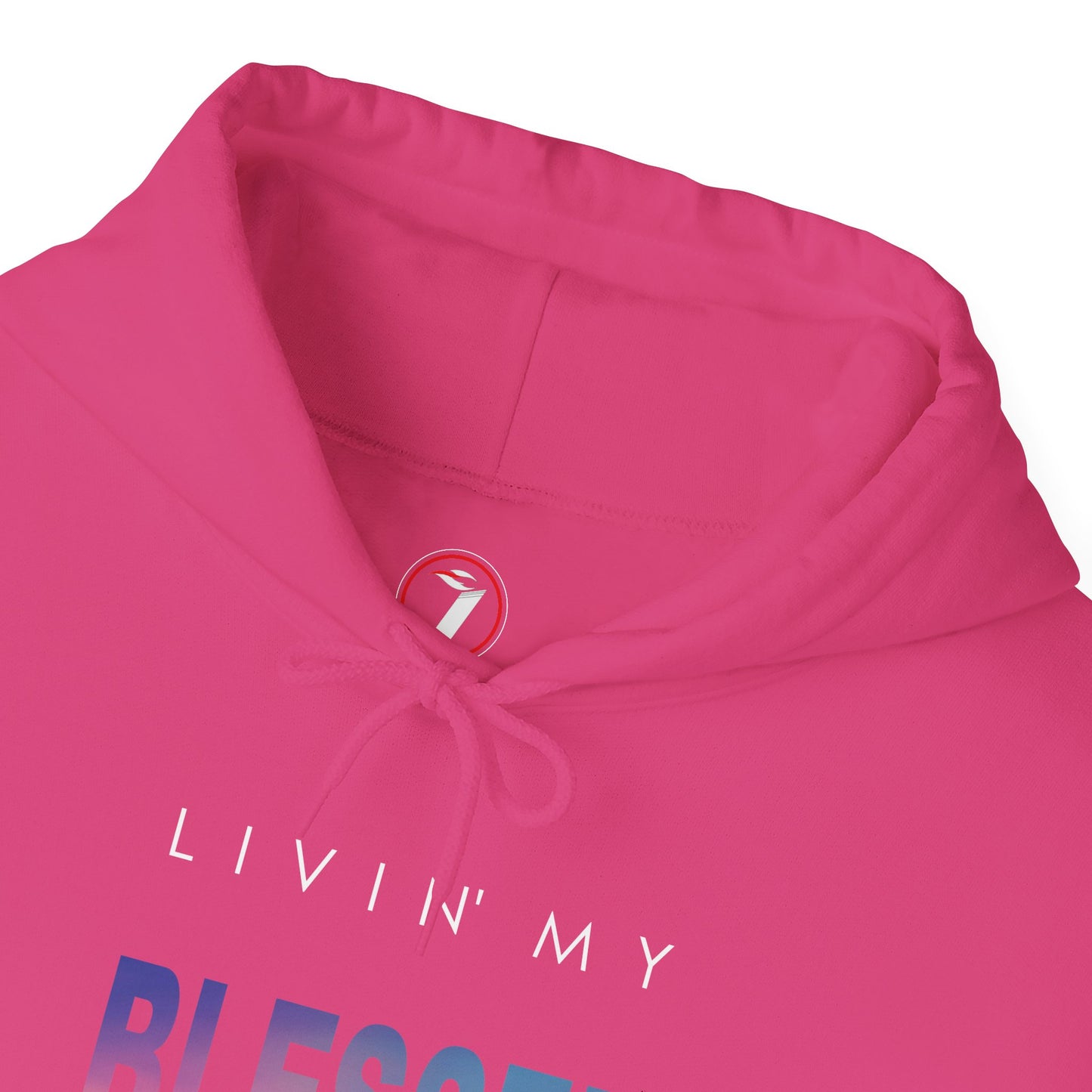 Living My Blessed Life Unisex Heavy Blend™ Hooded Sweatshirt