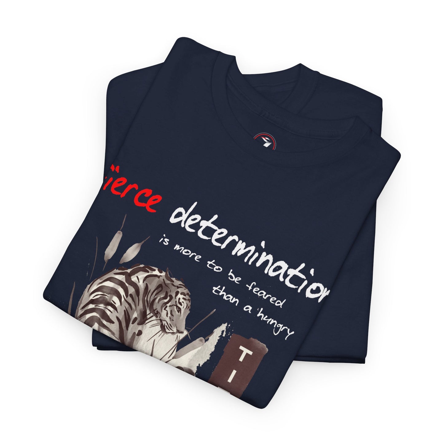 Fierce Determination Unisex Heavy Cotton Tee