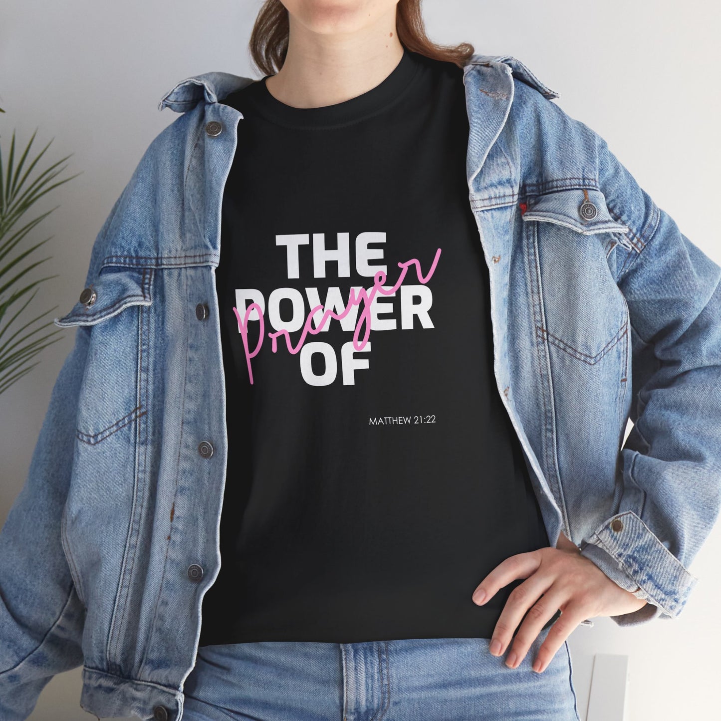 The Power of Prayer Unisex Heavy Cotton Tee
