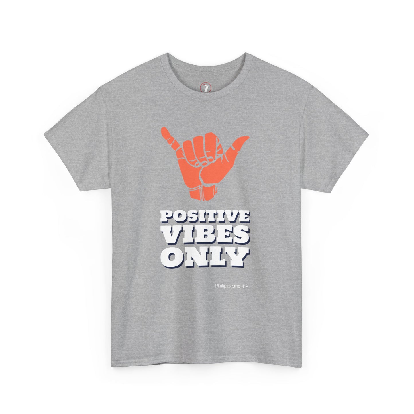 Positive Vibes Unisex Heavy Cotton Tee