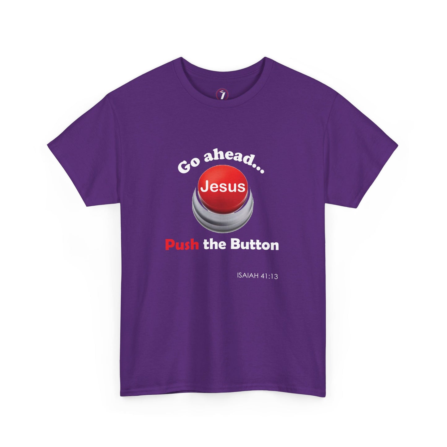 Push the Button Unisex Heavy Cotton Tee