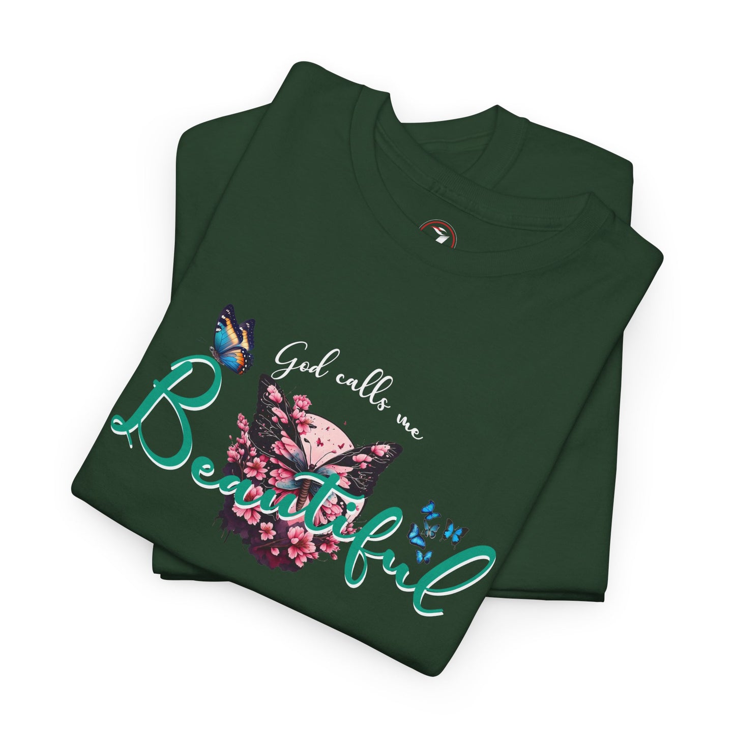 God Calls Me Beautiful Unisex Heavy Cotton Tee