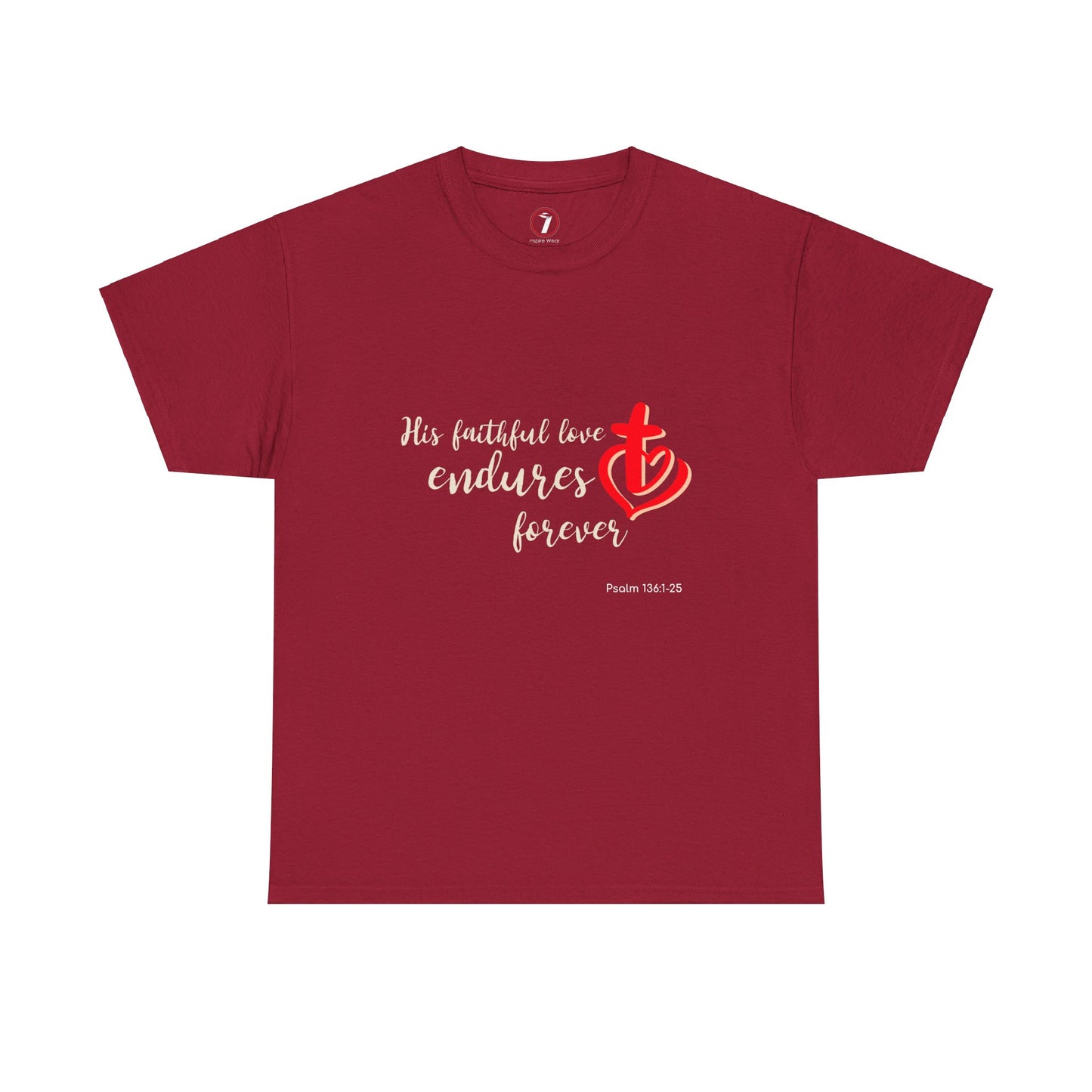 His Faithful Love Unisex Heavy Cotton Tee