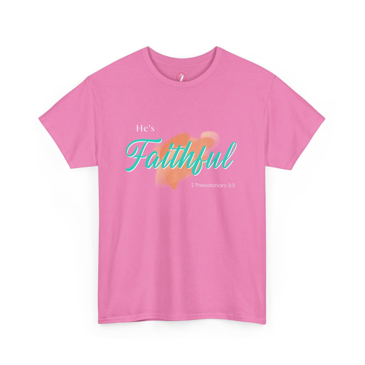 He's Faithful Unisex Heavy Cotton Tee