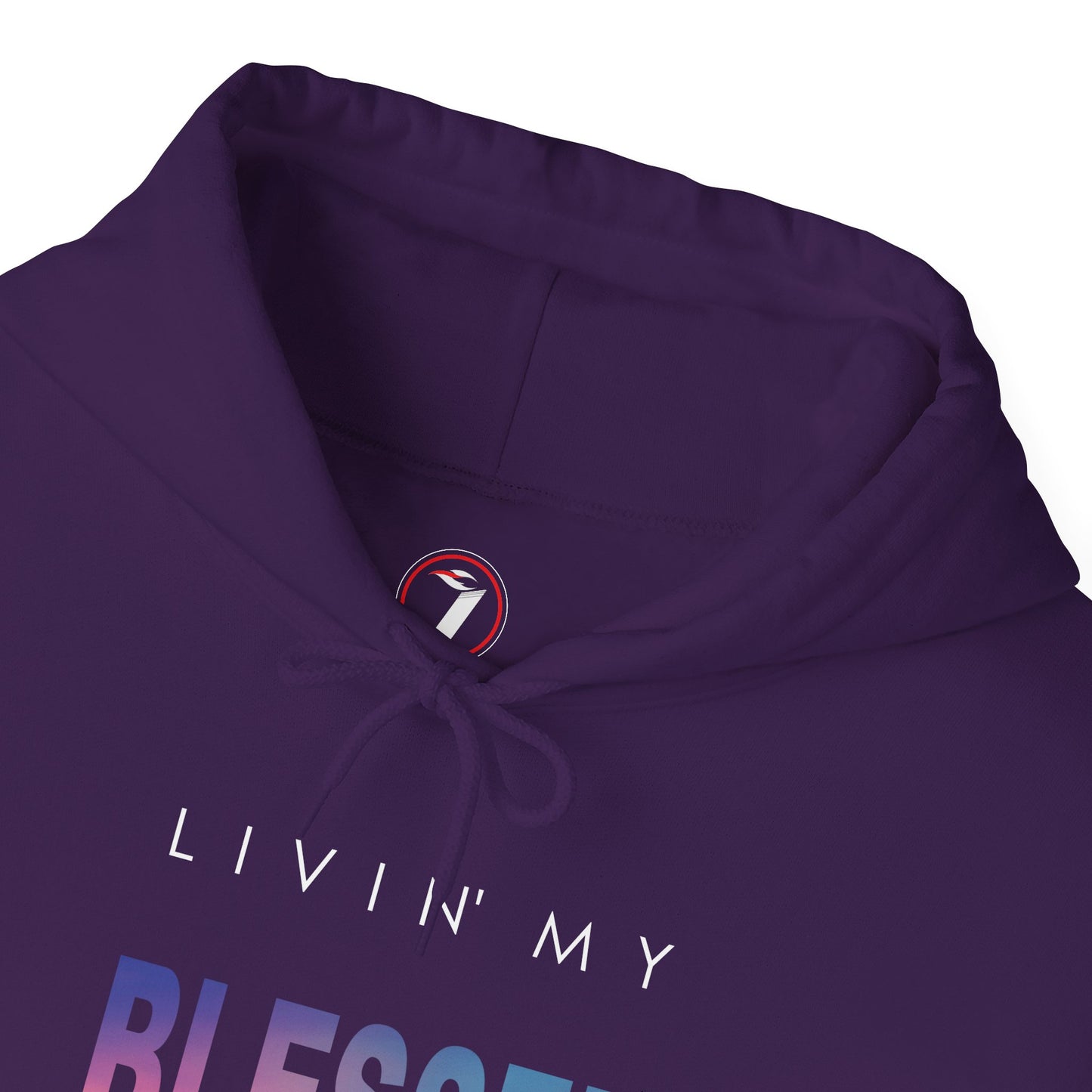 Living My Blessed Life Unisex Heavy Blend™ Hooded Sweatshirt