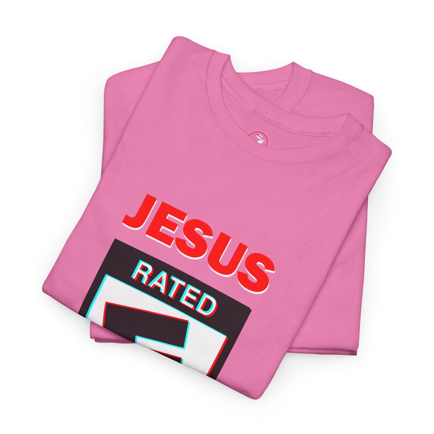 Jesus Rated E Unisex Heavy Cotton Tee Christian T-Shirt