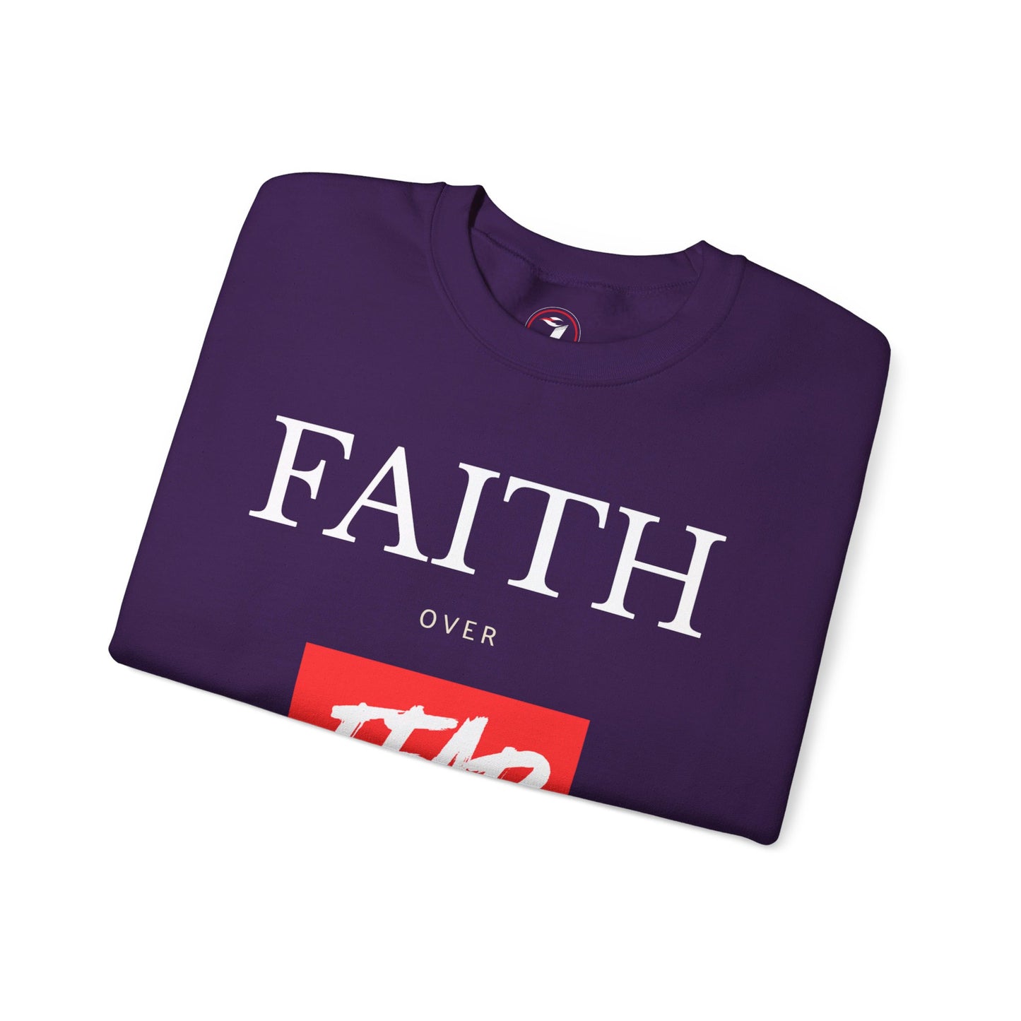 Faith over Fear Men's Unisex Heavy Blend™ Crewneck Sweatshirt