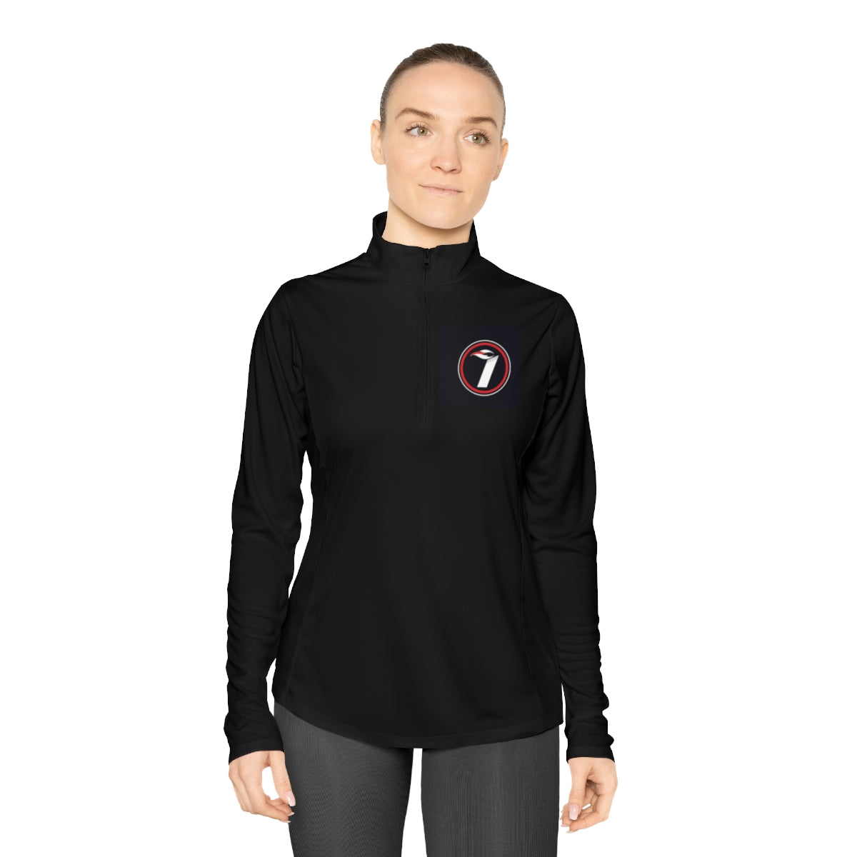 Inspire Wear logo Ladies' 1/2 Zip Performance Pullover