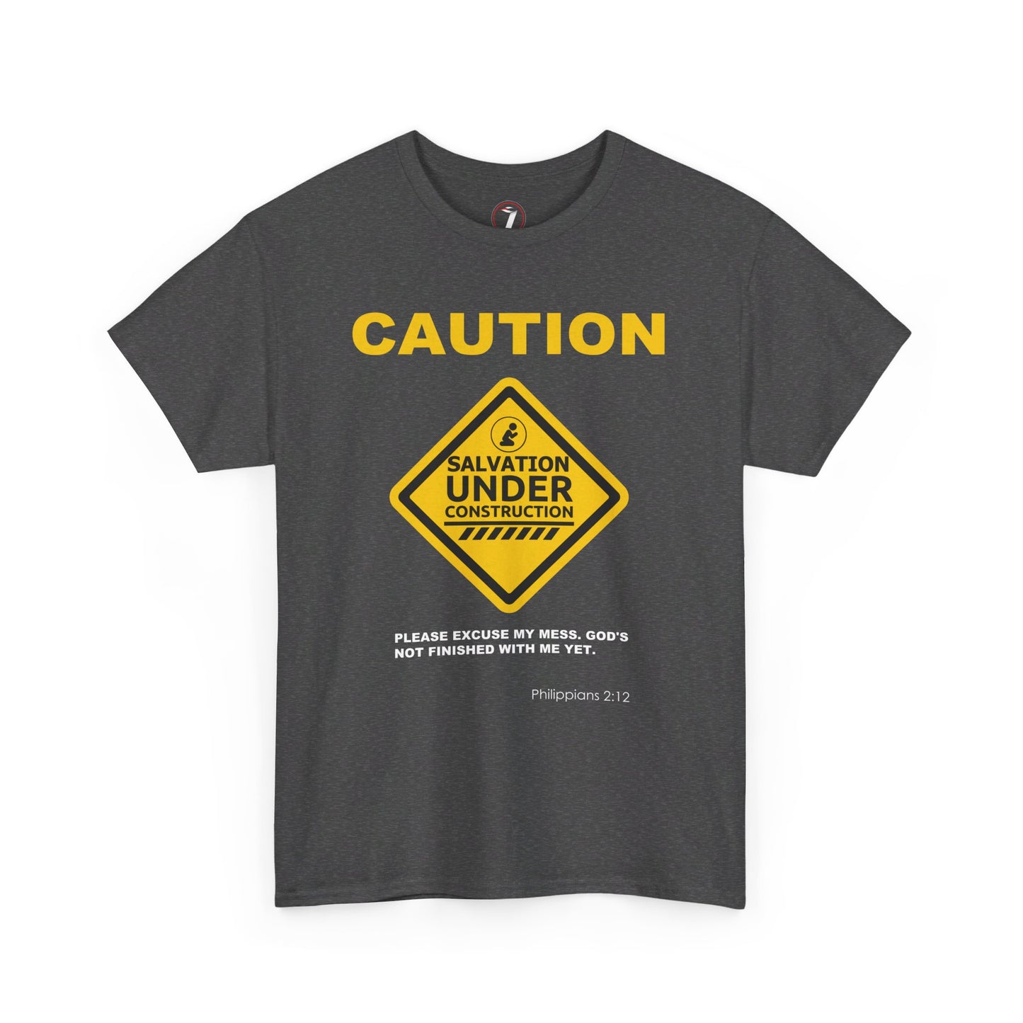 Salvation Under Construction Unisex Heavy Cotton Tee