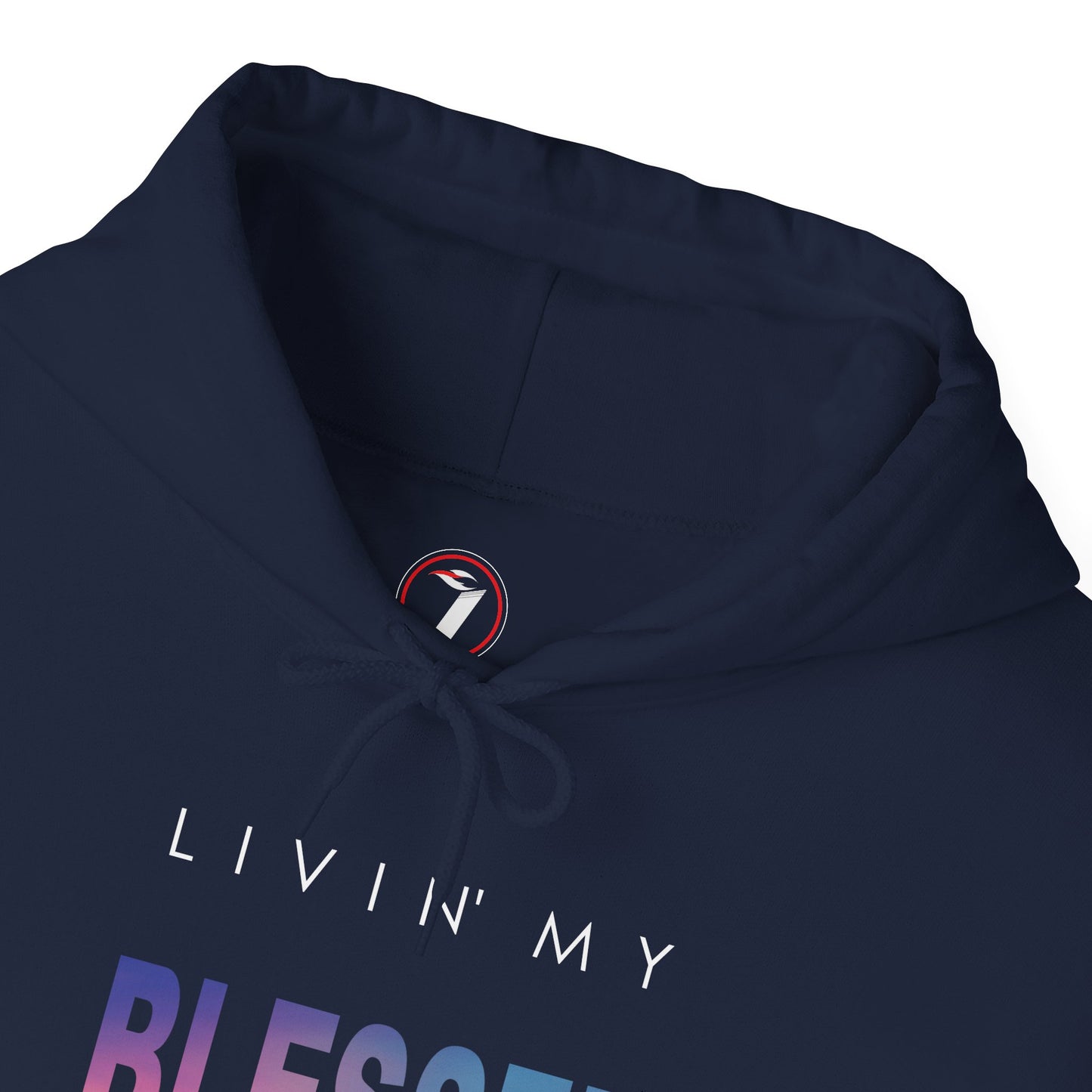 Living My Blessed Life Unisex Heavy Blend™ Hooded Sweatshirt