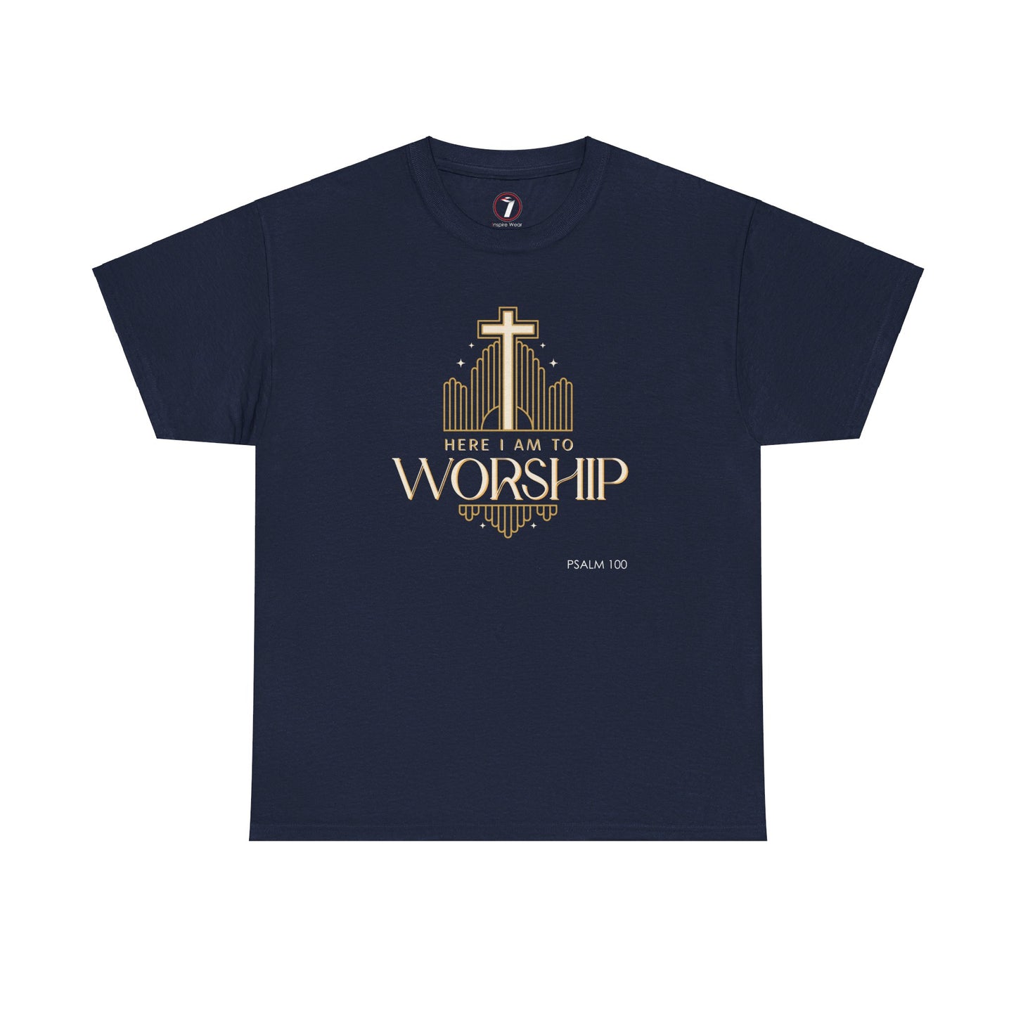 Here I am to Worship Unisex Heavy Cotton Tee