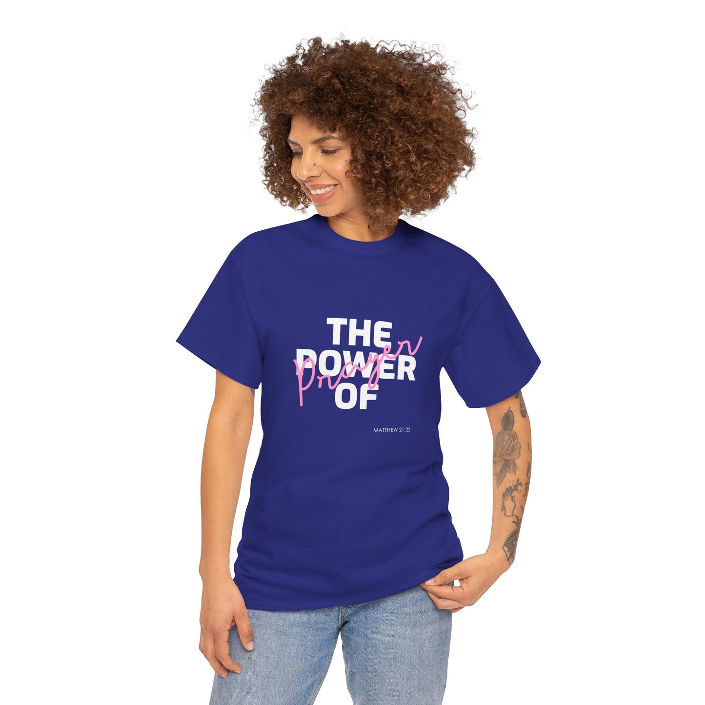 The Power of Prayer Unisex Heavy Cotton Tee