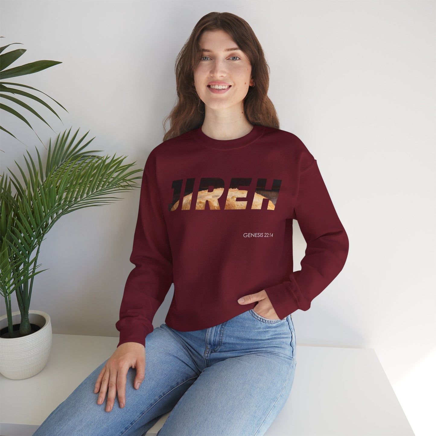 Jehovah Jireh Unisex Heavy Blend™ Crewneck Sweatshirt