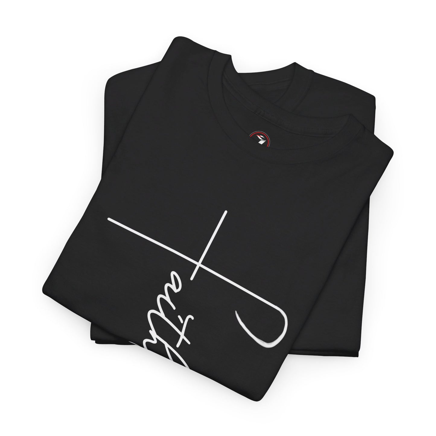 Faithful Fancy Script Unisex Heavy Cotton Tee