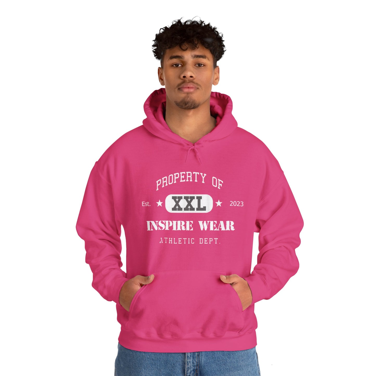 Inspire Wear Athletic Unisex Heavy Blend™ Hooded Sweatshirt