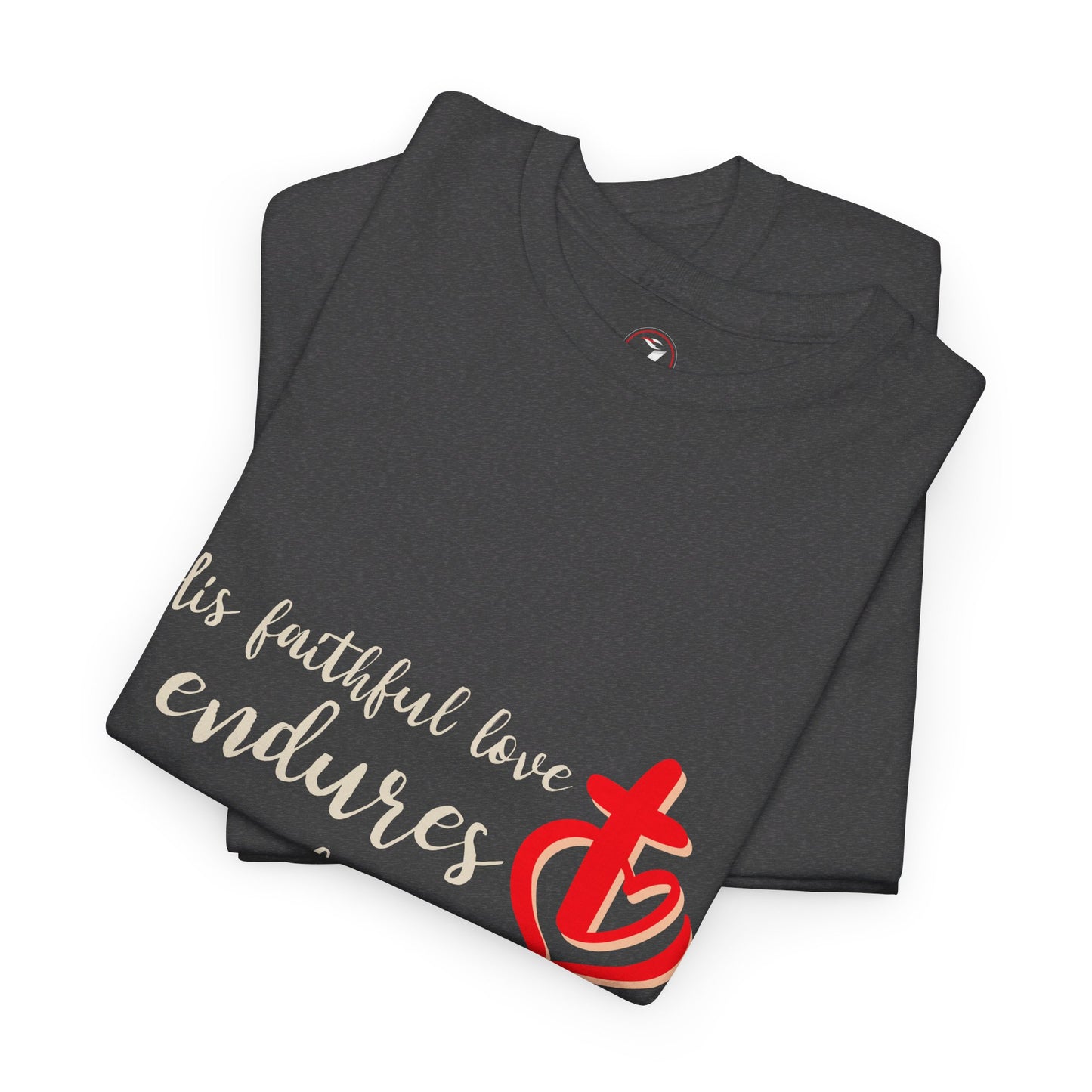 His Faithful Love Unisex Heavy Cotton Tee