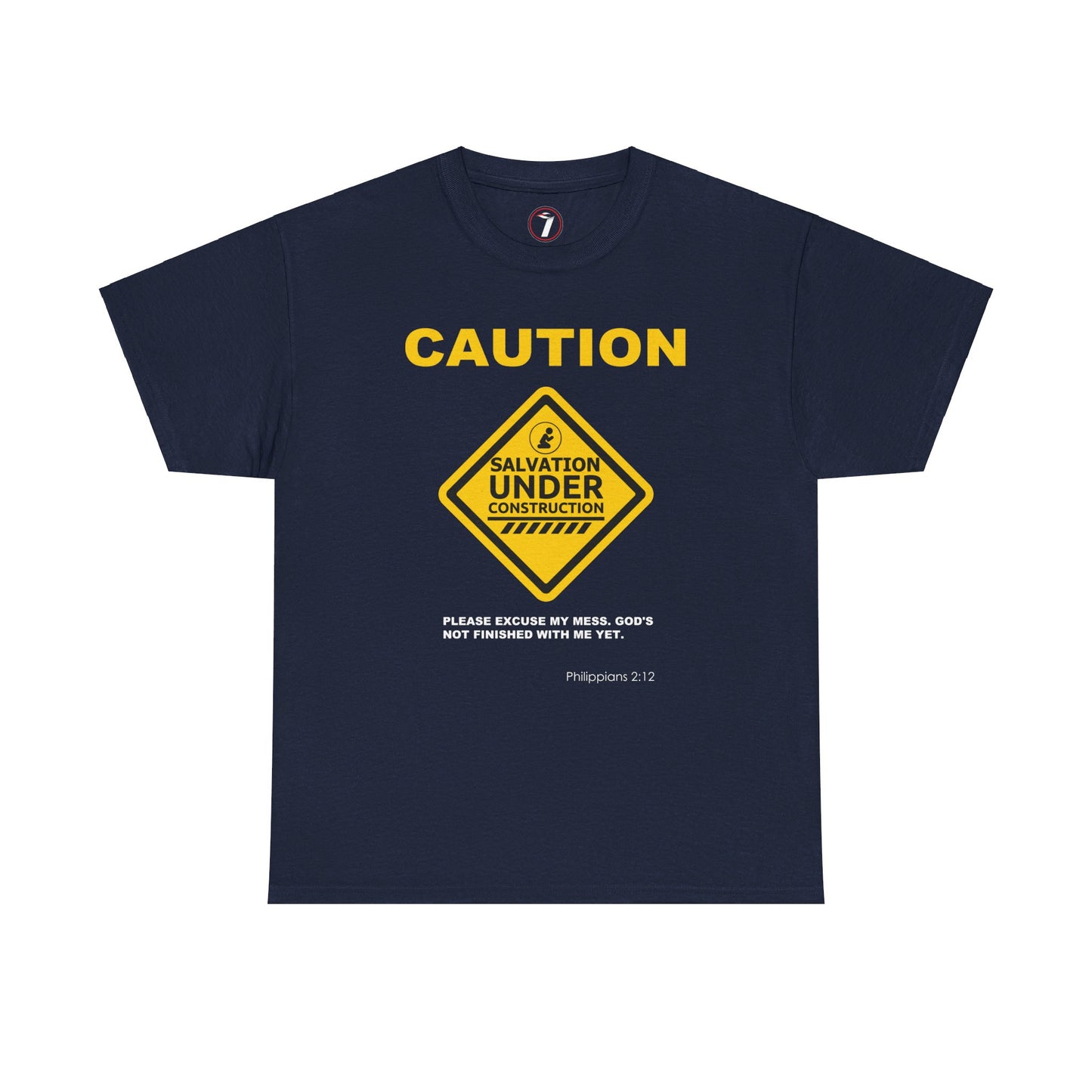 Salvation Under Construction Unisex Heavy Cotton Tee