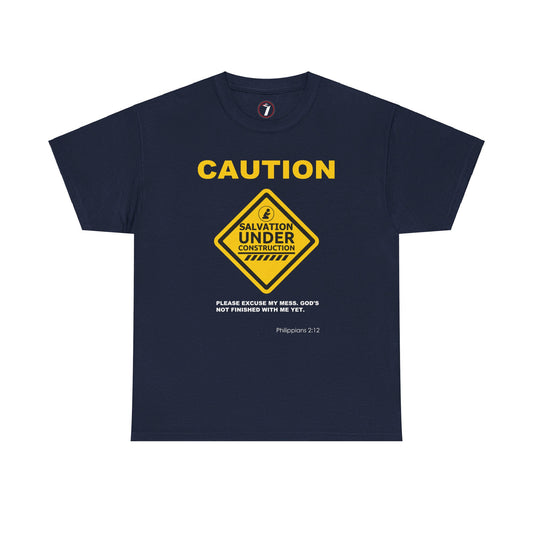 Salvation Under Construction Unisex Heavy Cotton Tee