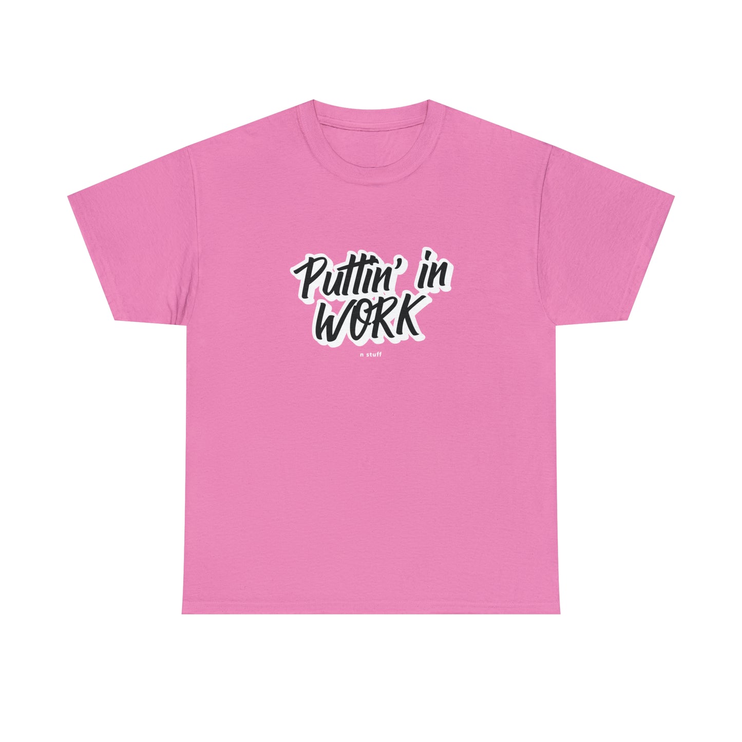 Puttin' in Work Unisex Heavy Cotton Tee