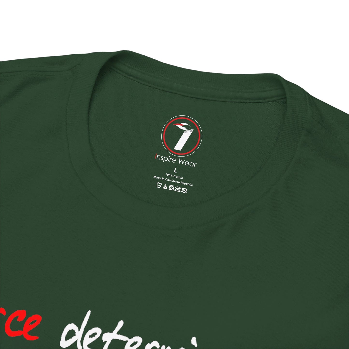 Fierce Determination Unisex Heavy Cotton Tee