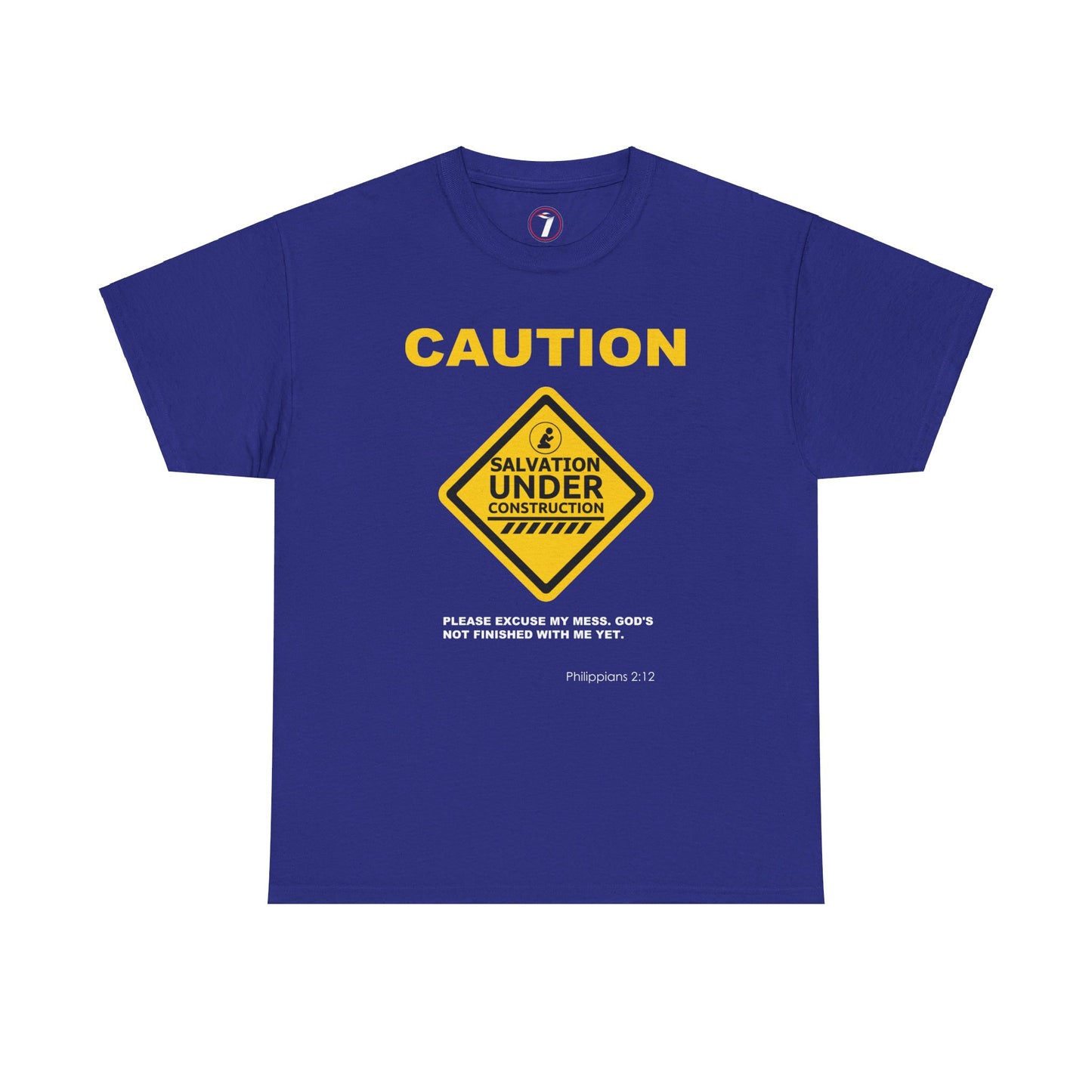 Salvation Under Construction Unisex Heavy Cotton Tee