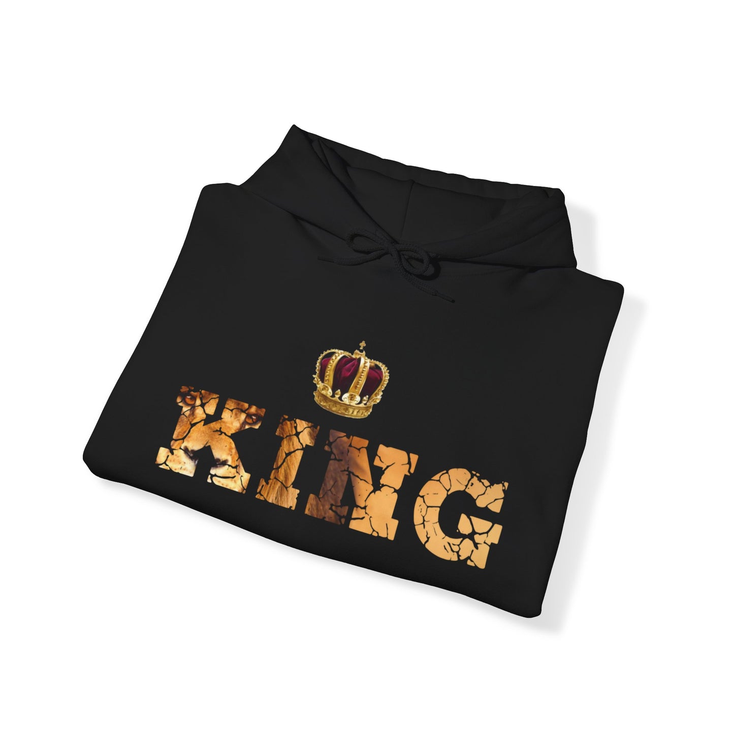 I Am King Unisex Heavy Blend™ Hooded Sweatshirt