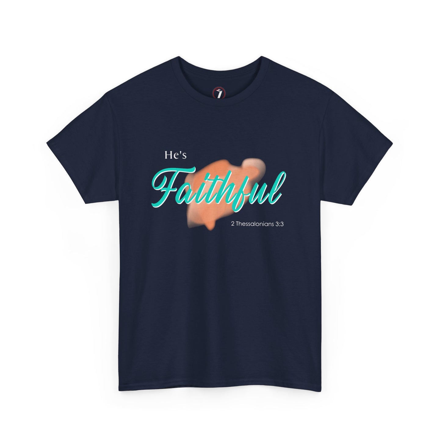 He's Faithful Unisex Heavy Cotton Tee