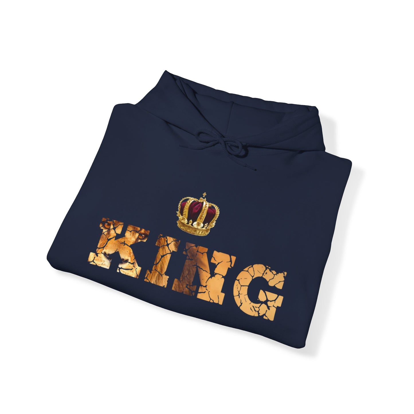 I Am King Unisex Heavy Blend™ Hooded Sweatshirt