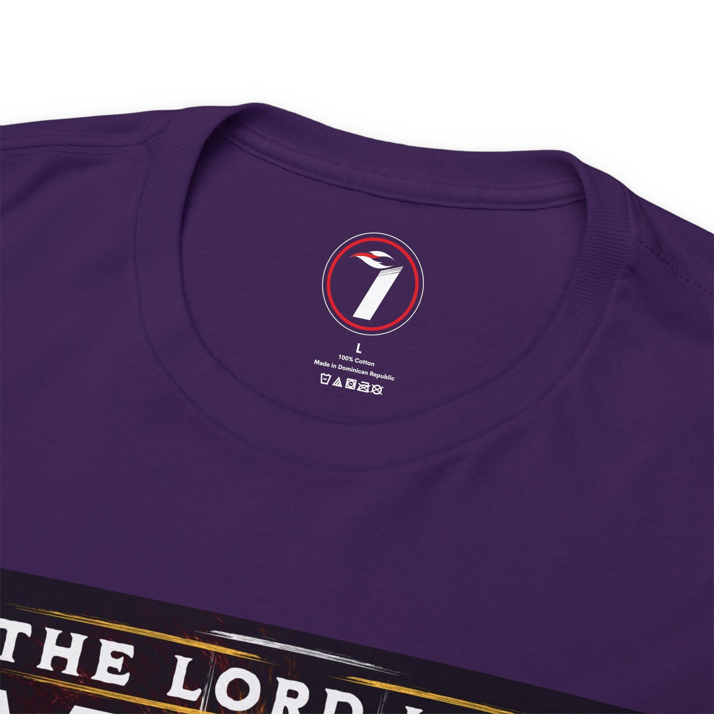 Lord on My Side Unisex Heavy Cotton Tee