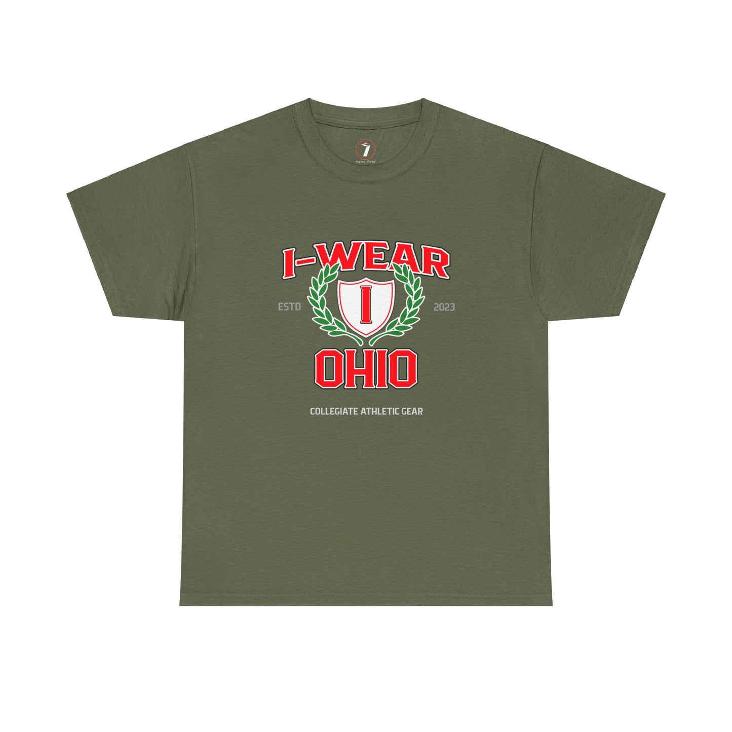 Inspire Wear Collegiate Unisex Heavy Cotton Tee
