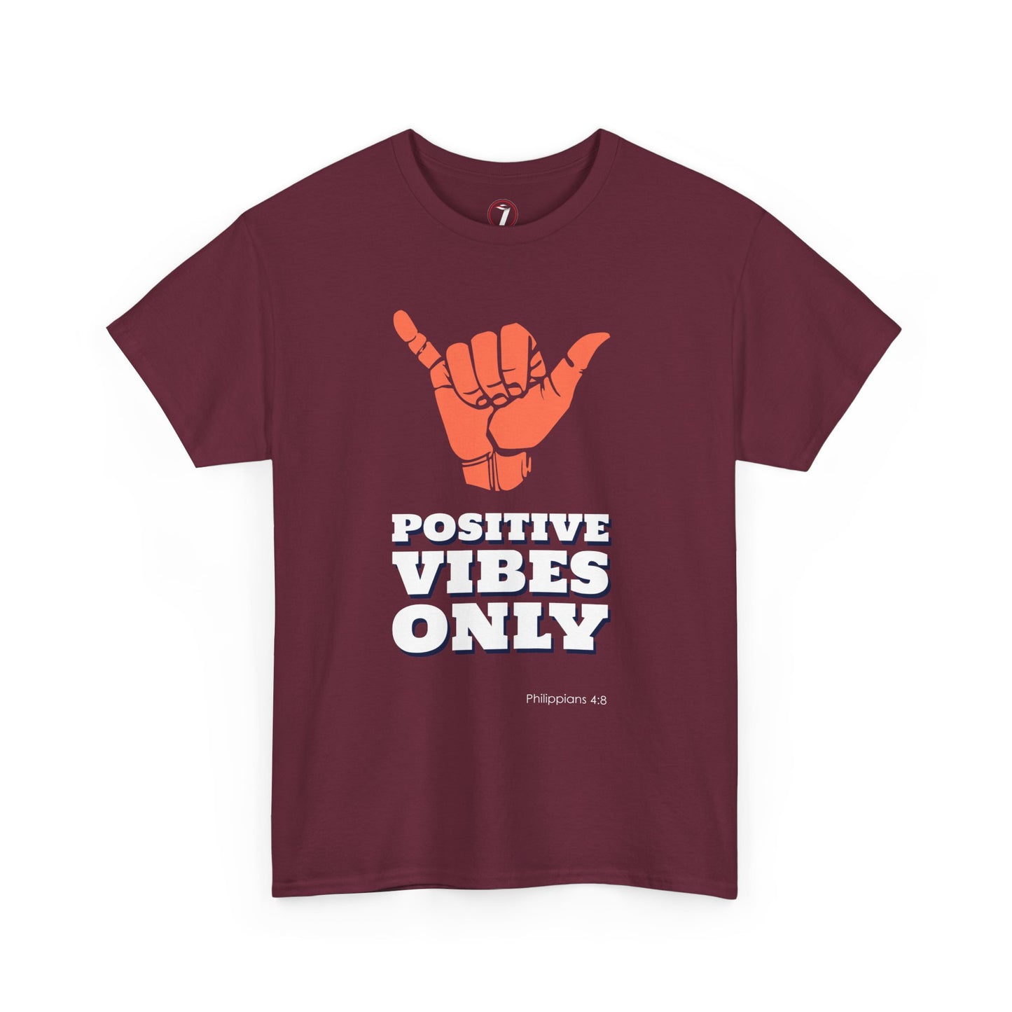 Positive Vibes Unisex Heavy Cotton Tee