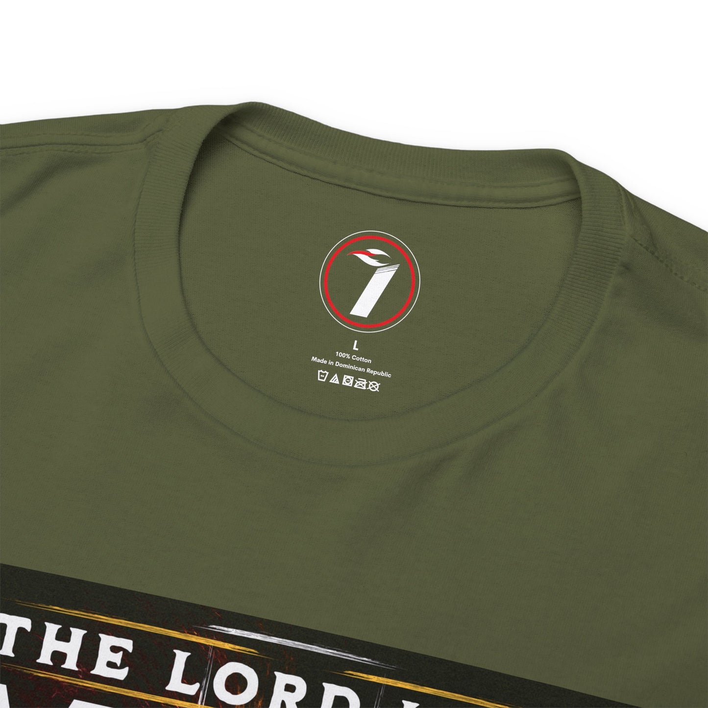 Lord on My Side Unisex Heavy Cotton Tee