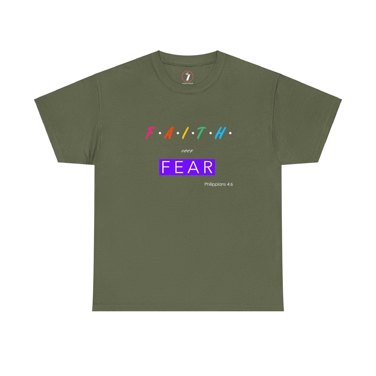 Faith Over Fear Series One Unisex Heavy Cotton Tee