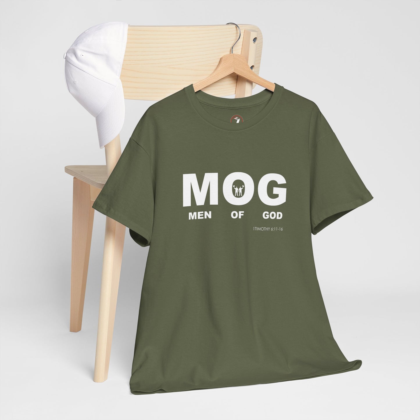"MOG" Men of God Faith Based Graphic T-Shirt - Unisex Heavy Cotton Tee
