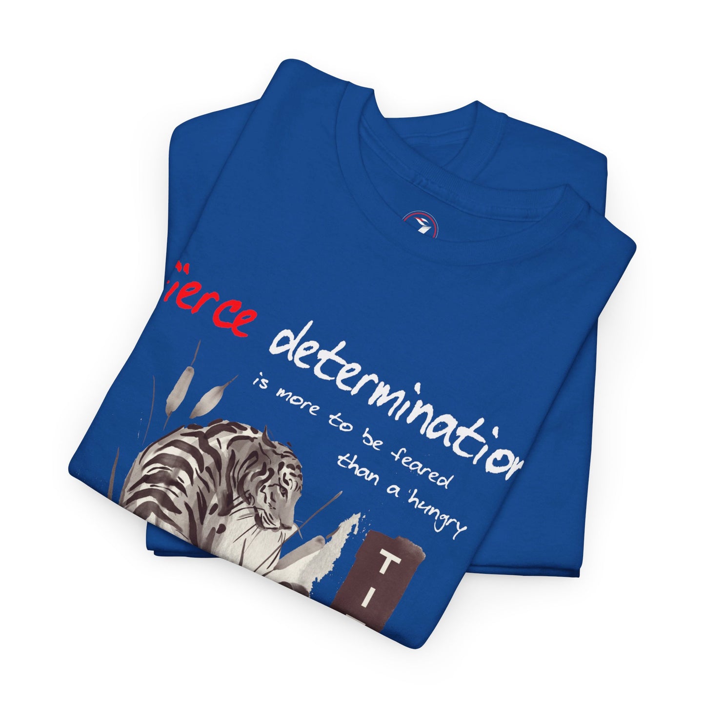 Fierce Determination Unisex Heavy Cotton Tee