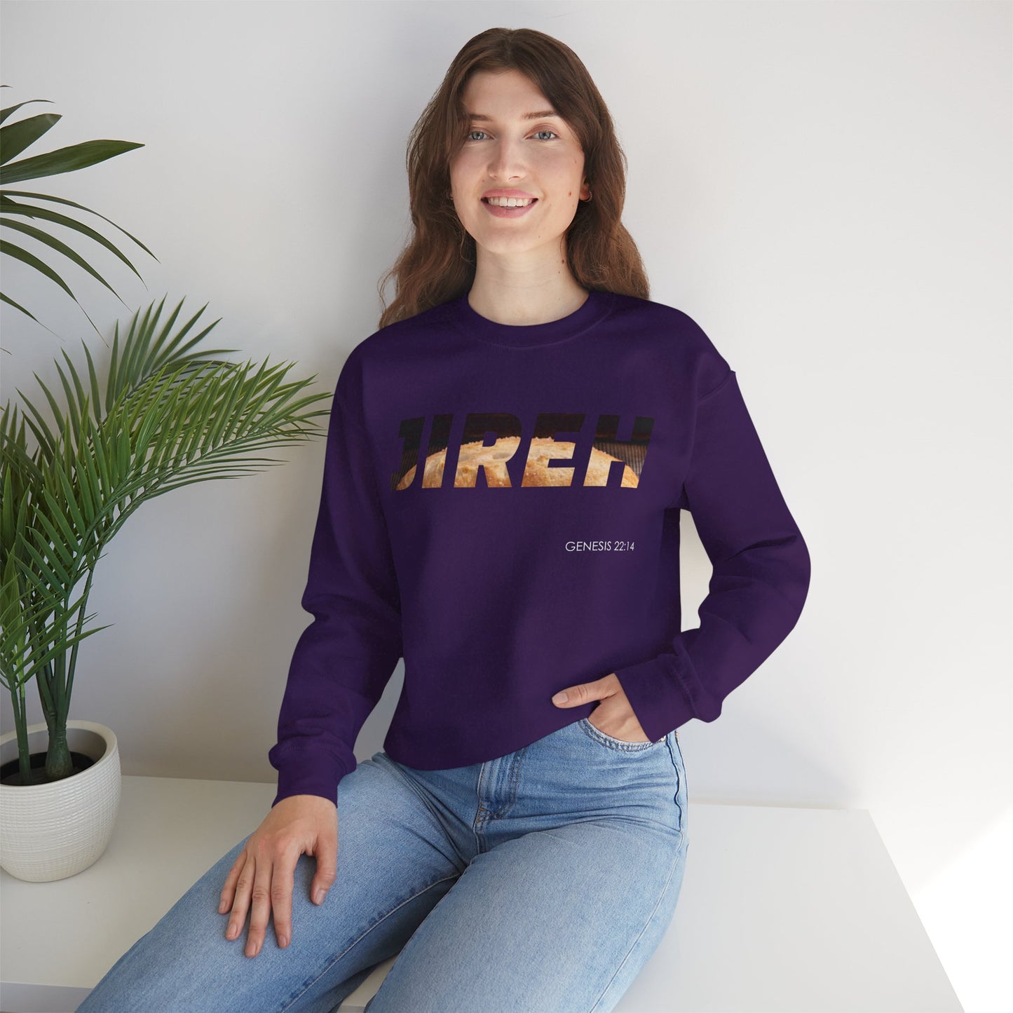 Jehovah Jireh Unisex Heavy Blend™ Crewneck Sweatshirt