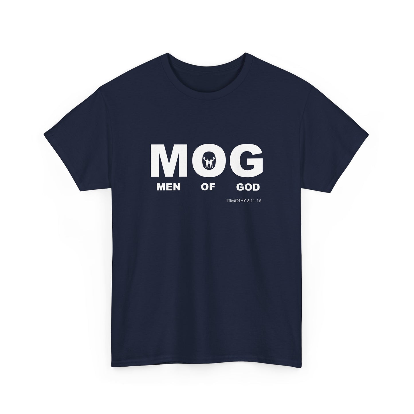 "MOG" Men of God Faith Based Graphic T-Shirt - Unisex Heavy Cotton Tee